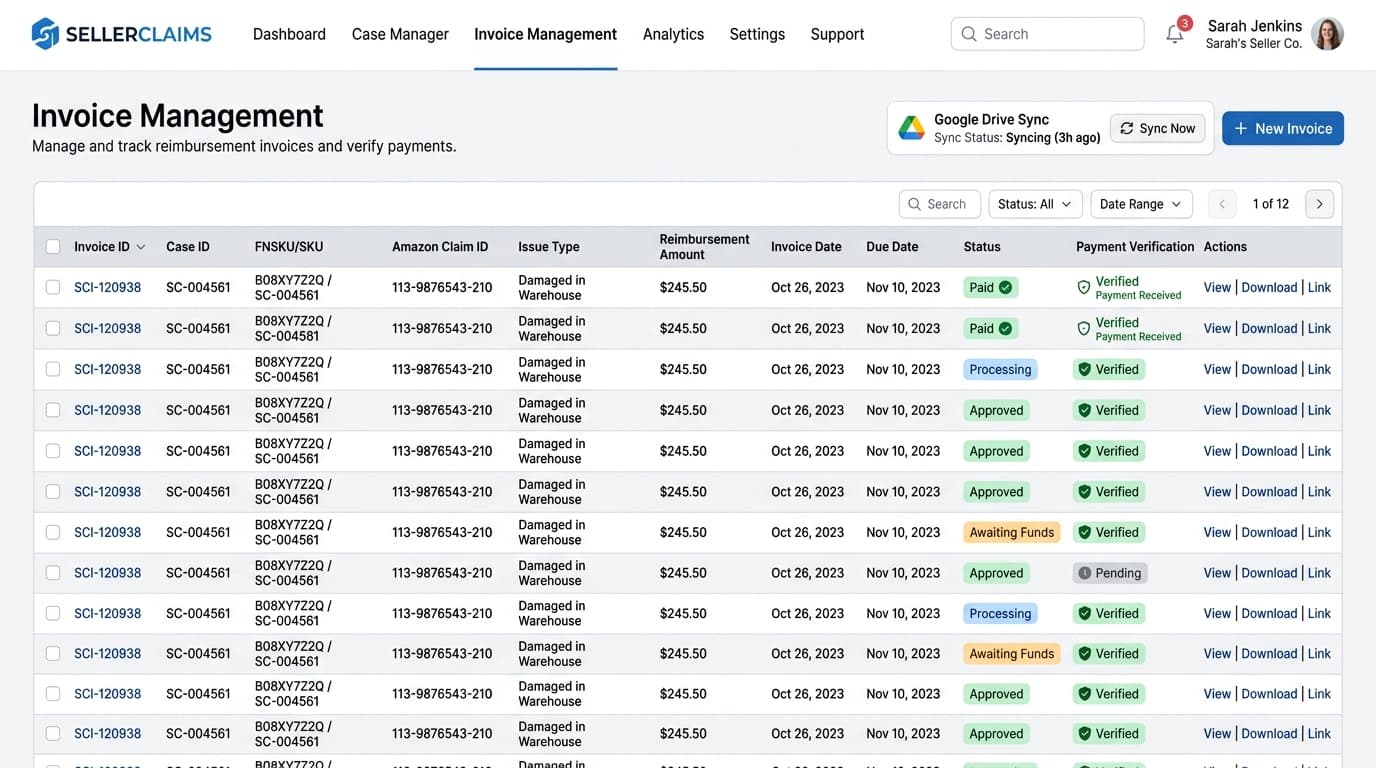 Case tracking